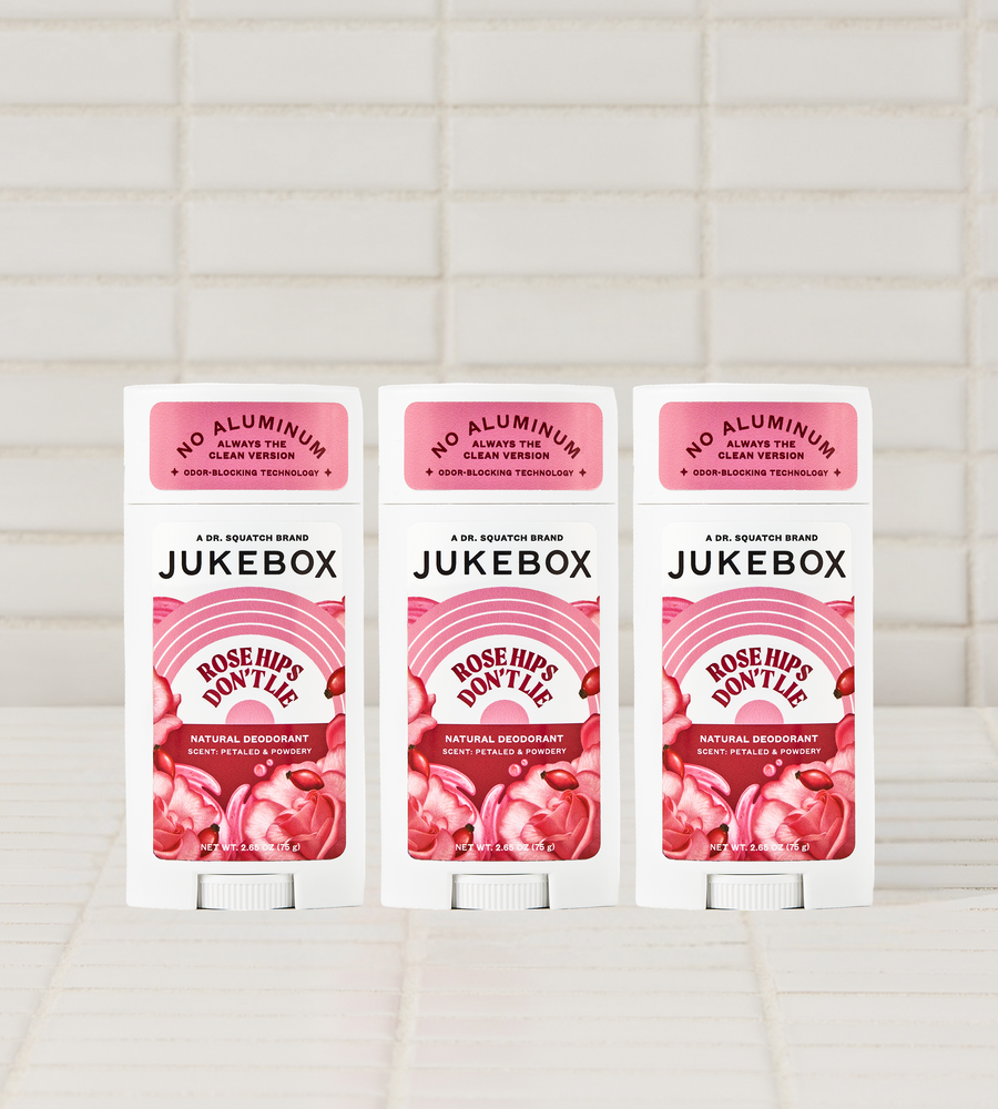 Rose Hips Don't Lie Deodorant 3-Pack