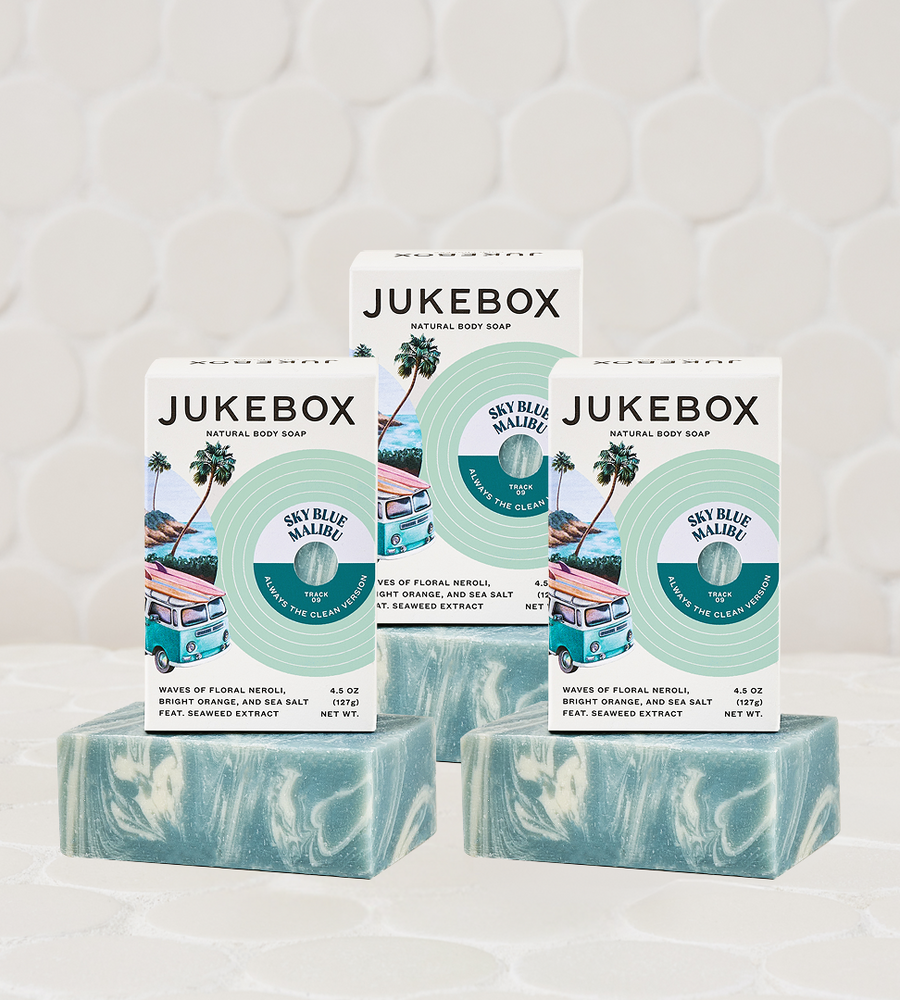Sky Blue Malibu Soap 3-Pack