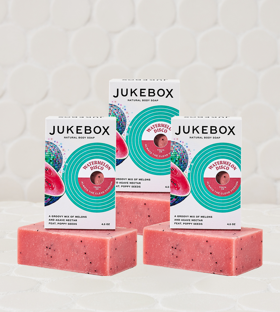 Watermelon Disco Soap 3-Pack