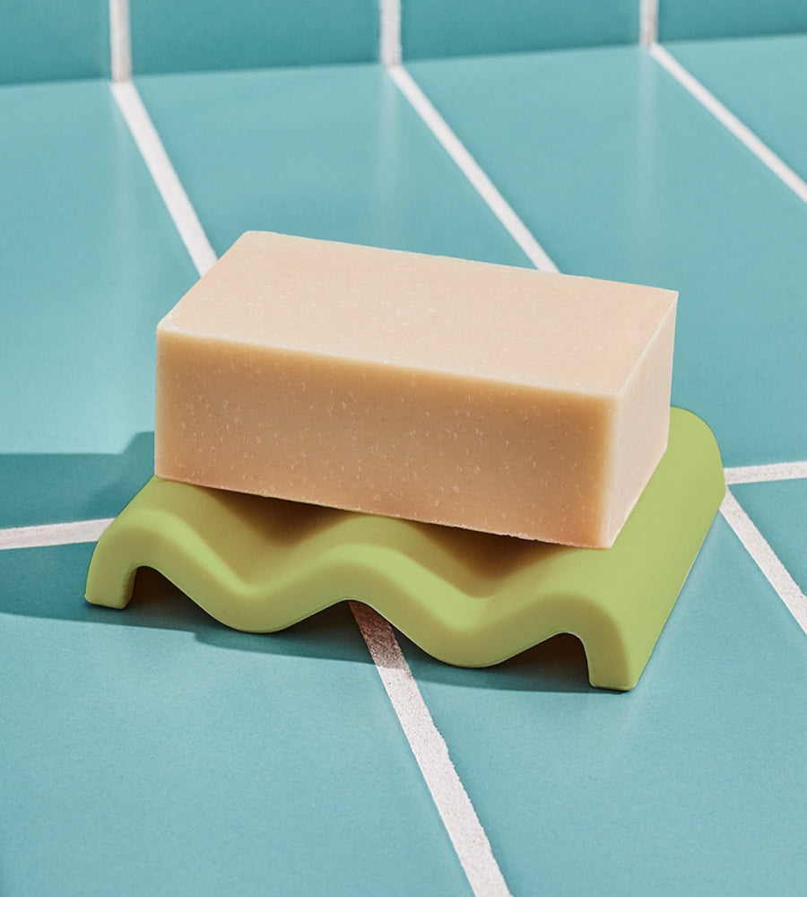 Green Wavy Dish