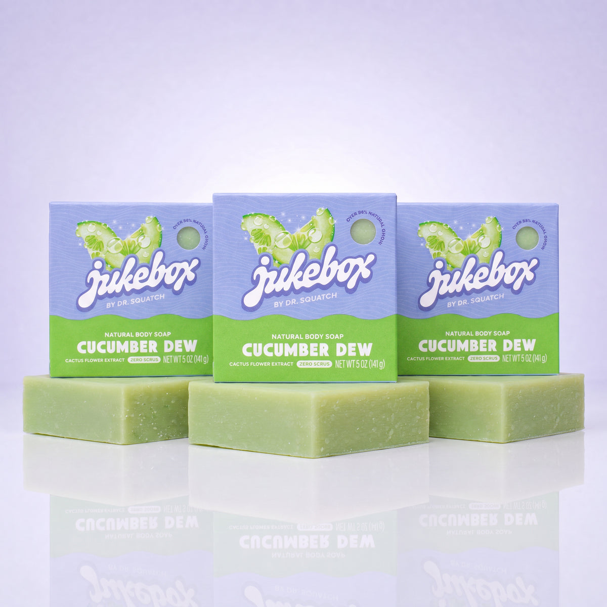 Cucumber Dew Body Soap (3-Pack)