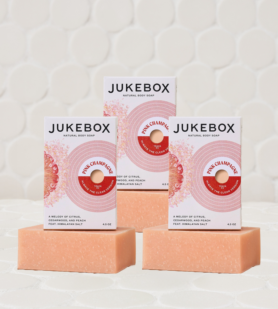 Pink Champagne Soap 3-Pack
