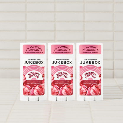 Rose Hips Don't Lie Deodorant 3-Pack