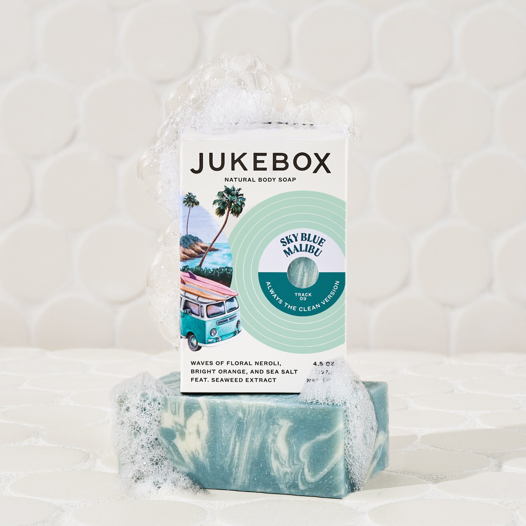 Sky Blue Malibu Soap