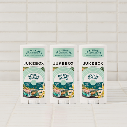 Sky Blue Malibu Deodorant 3-Pack