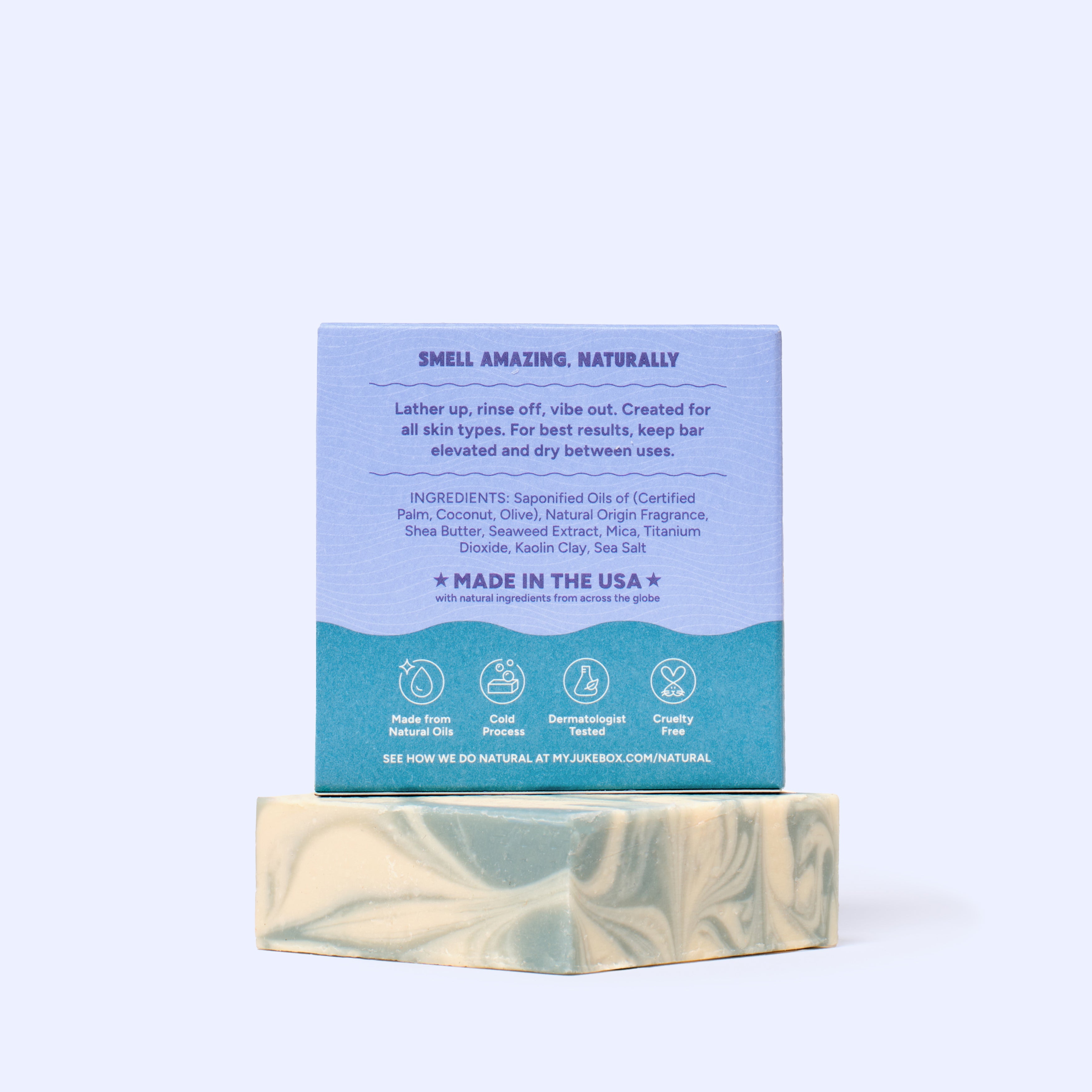 Sky Blue Malibu Body Soap